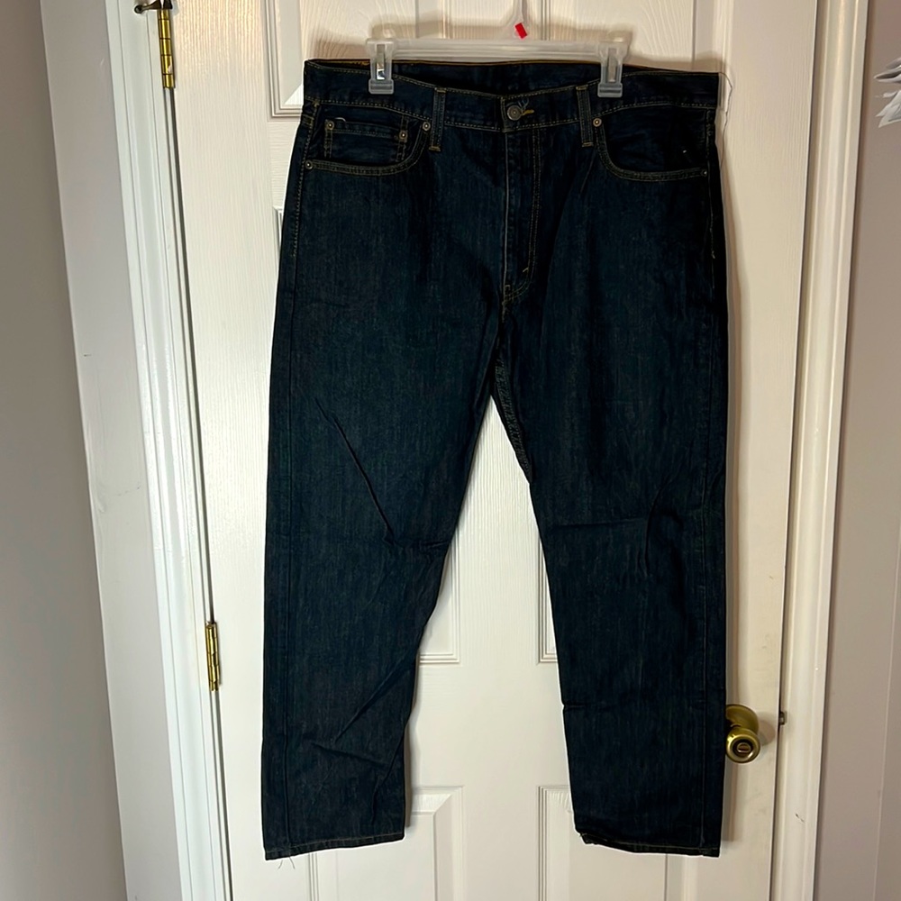 Levi 502 Mens size  38 waist 30 length Blue jeans
